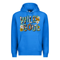 True Royal western wild soul with sunflowers Premium Hoodie - texasbilliewilder