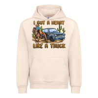 Sandshell i got a heart like a truck Urban Hoodie - MaliasSmallBusiness