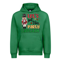 Emerald lets get this party crackin Urban Hoodie - MaliasSmallBusiness