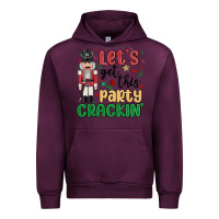 Mauve Wine lets get this party crackin Urban Hoodie - MaliasSmallBusiness