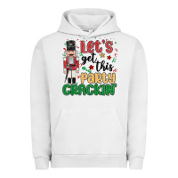 Pigment Lunar Rock lets get this party crackin Urban Hoodie - MaliasSmallBusiness