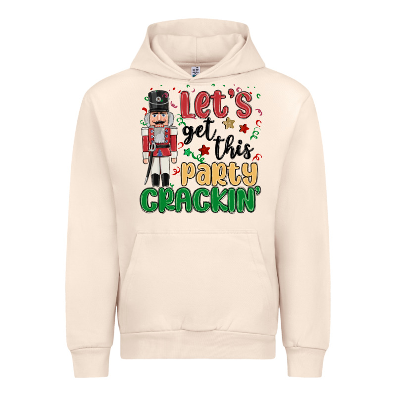 Lets Get This Party Crackin Urban Hoodie by MaliasSmallBusiness | Teevron