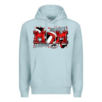Blue Mist mom volleyball Premium Hoodie - Zillion Design Studio