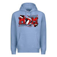 Colony Blue mom volleyball Premium Hoodie - Zillion Design Studio