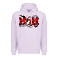 Lilac mom volleyball Premium Hoodie - Zillion Design Studio