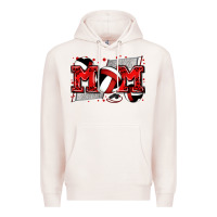 Pale Pink mom volleyball Premium Hoodie - Zillion Design Studio