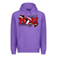 Purple mom volleyball Premium Hoodie - Zillion Design Studio