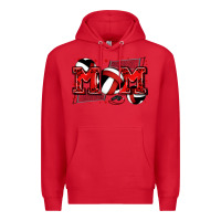 Red mom volleyball Premium Hoodie - Zillion Design Studio