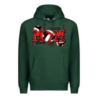 Sports Green mom volleyball Premium Hoodie - Zillion Design Studio