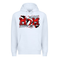 White mom volleyball Premium Hoodie - Zillion Design Studio