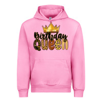 Fuchsia Pink birthday queen Urban Hoodie - MaliasSmallBusiness