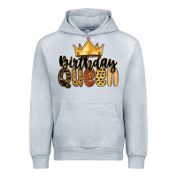 Heather Grey birthday queen Urban Hoodie - MaliasSmallBusiness