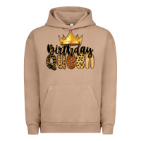 Pigment Burro birthday queen Urban Hoodie - MaliasSmallBusiness