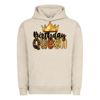 Pigment French Oak birthday queen Urban Hoodie - MaliasSmallBusiness