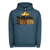 Pigment Midnight Navy birthday queen Urban Hoodie - MaliasSmallBusiness