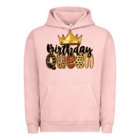 Pigment Salmon birthday queen Urban Hoodie - MaliasSmallBusiness