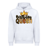 White birthday queen Urban Hoodie - MaliasSmallBusiness