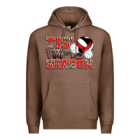 Chestnut tis' the season volleyball Premium Hoodie - Zillion Design Studio