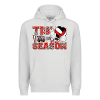 Dove Grey tis' the season volleyball Premium Hoodie - Zillion Design Studio