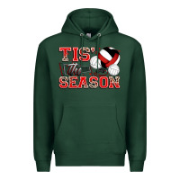 Sports Green tis' the season volleyball Premium Hoodie - Zillion Design Studio