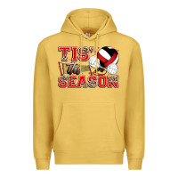 Antique Gold tis' the season volleyball Premium Hoodie - Zillion Design Studio