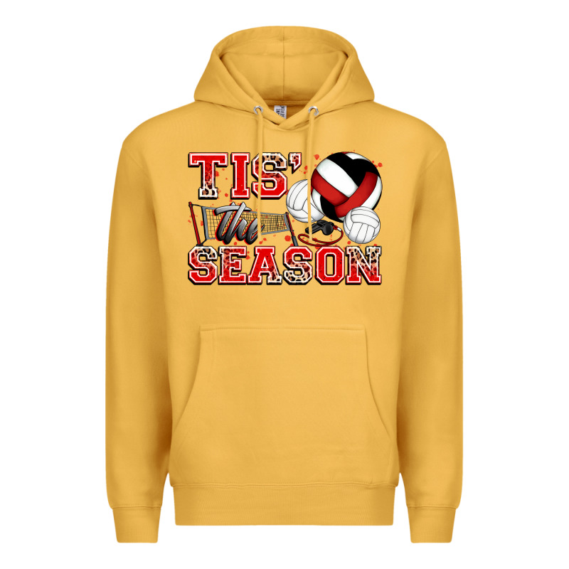 Tis' The Season Volleyball Premium Hoodie by Zillion Design Studio | Teevron