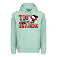 Seafoam tis' the season volleyball Premium Hoodie - Zillion Design Studio