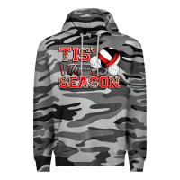 Slate Camo tis' the season volleyball Premium Hoodie - Zillion Design Studio