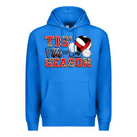 True Royal tis' the season volleyball Premium Hoodie - Zillion Design Studio