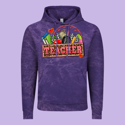 Race Teacher Vintage Hoodie Designed By Adodesignshop