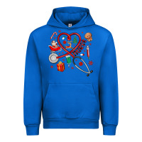 Cobalt christmas nurse Urban Hoodie - MaliasSmallBusiness