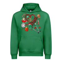 Emerald christmas nurse Urban Hoodie - MaliasSmallBusiness