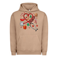 Pigment Burro christmas nurse Urban Hoodie - MaliasSmallBusiness