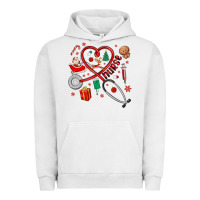 Pigment Lunar Rock christmas nurse Urban Hoodie - MaliasSmallBusiness