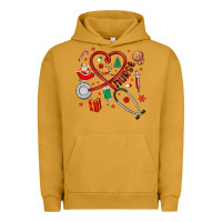 Pigment Peanut Butter christmas nurse Urban Hoodie - MaliasSmallBusiness