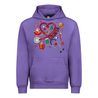 Tulip christmas nurse Urban Hoodie - MaliasSmallBusiness