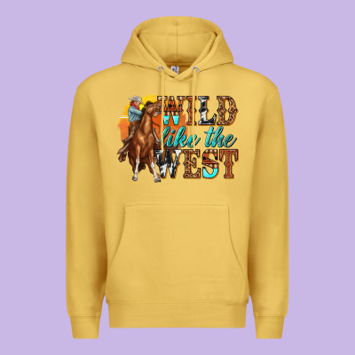 Premium Hoodie wild like west