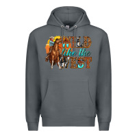 Rock wild like west Premium Hoodie - texasbilliewilder