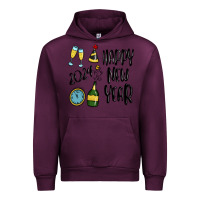 Mauve Wine happy new year 2024 Urban Hoodie - MaliasSmallBusiness