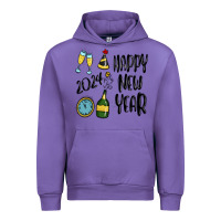 Tulip happy new year 2024 Urban Hoodie - MaliasSmallBusiness