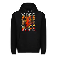 Black wife wife wife Premium Hoodie - texasbilliewilder