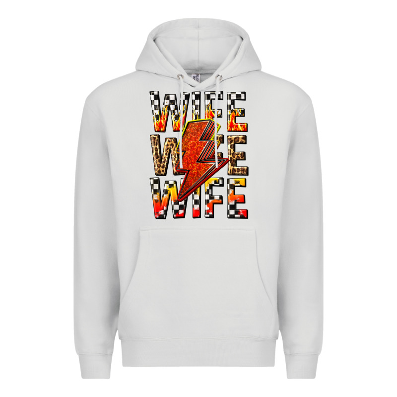 Wife Wife Wife Premium Hoodie by texasbilliewilder | Teevron