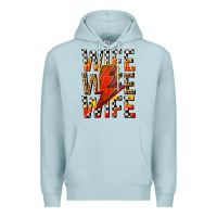 Blue Mist wife wife wife Premium Hoodie - texasbilliewilder