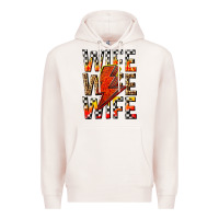 Pale Pink wife wife wife Premium Hoodie - texasbilliewilder