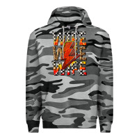 Slate Camo wife wife wife Premium Hoodie - texasbilliewilder