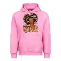 Fuchsia Pink black queen Urban Hoodie - MaliasSmallBusiness