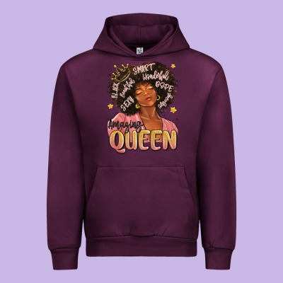 Urban Hoodie black queen