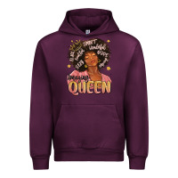Mauve Wine black queen Urban Hoodie - MaliasSmallBusiness