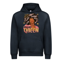 Navy black queen Urban Hoodie - MaliasSmallBusiness