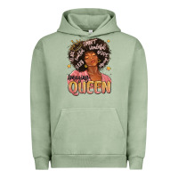 Pigment Oil Green black queen Urban Hoodie - MaliasSmallBusiness